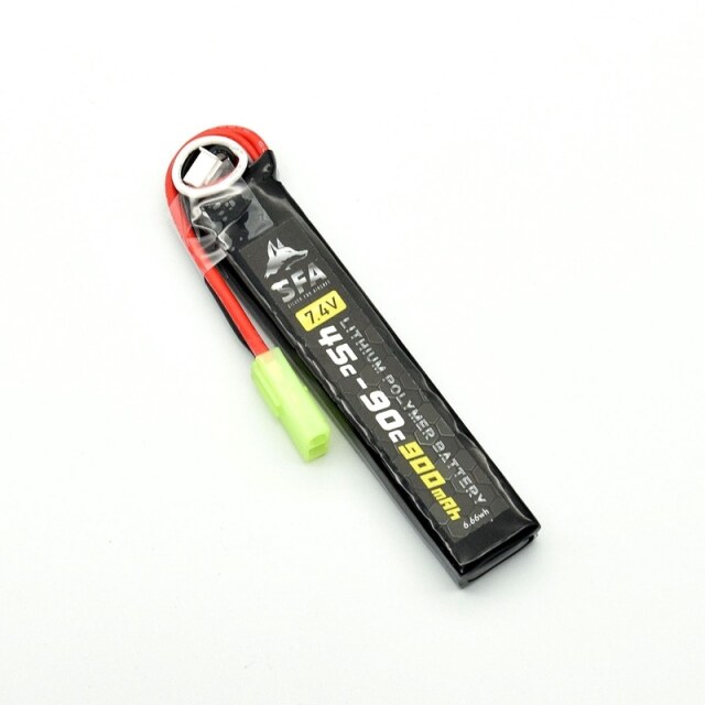 SFA製 7.4V リポ(LIPO) バッテリー ミニコネクタ 1200mAh 45C-90C