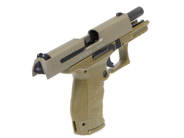 Umarex Walther PPQ M2 GBBハンドガン (TAN) Cerakote Limited