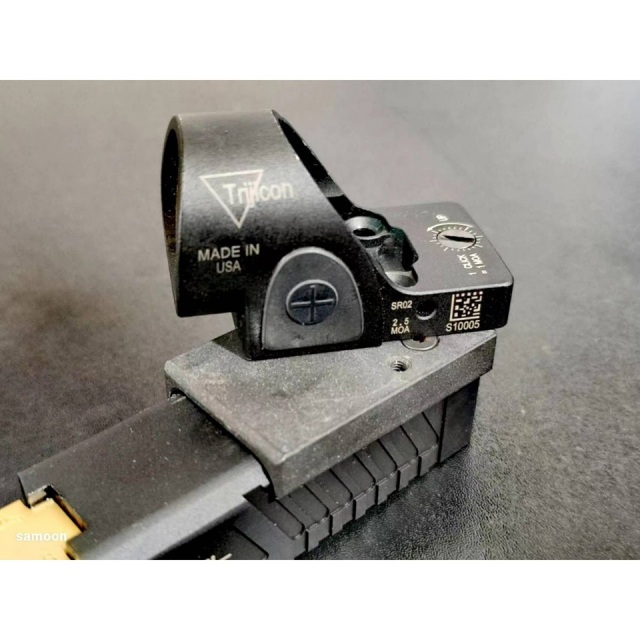 SAMOON GHK GLOCK 17 Gen.3用 RMR スティールスコープベース