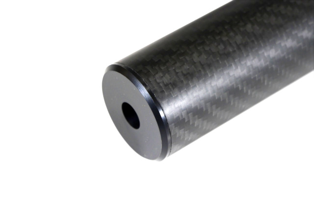 オリジナル】 超軽量 リアルカーボンサイレンサー VFC/KWA/KSC MP7用