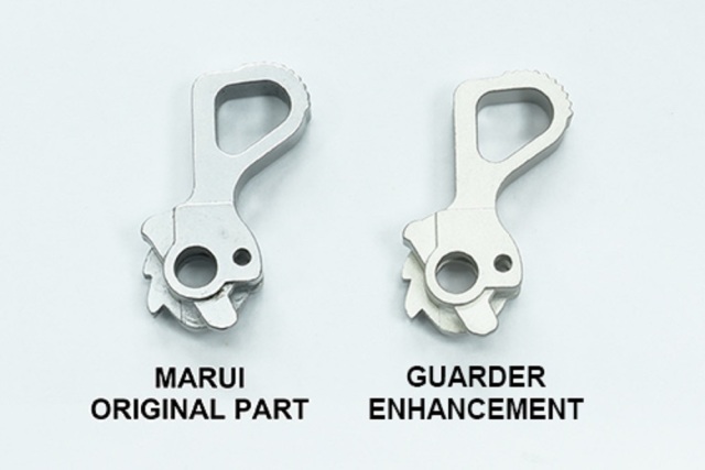 GUARDER 東京マルイ V10/M1911対応 ステンレスハンマー (BK/SV) (V10-07)