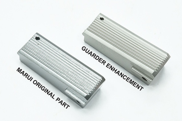 GUARDER ステンレス グリップ セフティ ハウジング　スプリング　V10 GUARDER 東京マルイ V10対応 ステンレススプリングハウジング (V10-08