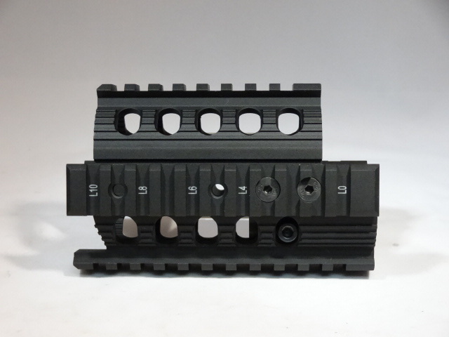 ガン　パーツ　VFC AKS74U K3 Railedハンドガード (アルミCNC) VFC AKS74U K3 Railedハンドガード （アルミCNC）