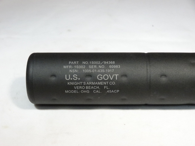 VFC KAC SOCOM OHG サプレッサー (14mm/16mm)