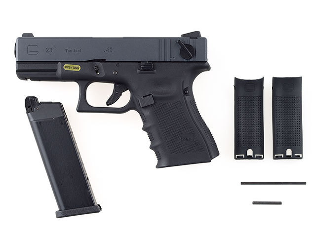 WE G23 Gen.4 GBB BK （グロック23 ガスブローバックガンシリーズ）