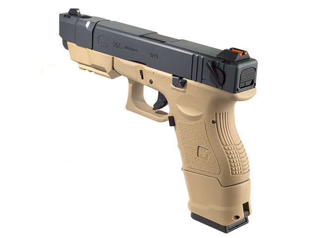 GLOCK26 ADVANCE ガスハンドガン Amazon | グロック26 ADVANCE（ガスブローバックガン フルセット