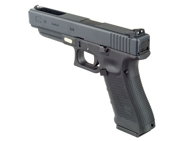 KSC グロック34 G34 ガスブローバック E&C 1203 GLOCK34 SAI ガスブローバック ゴールドバレル G34