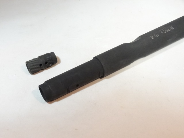 Z-parts スチールアウターバレル 9インチ WE HK416C GBB用（WE-HK416-004）