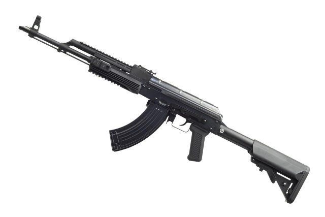 ☆送料無料☆【LV1カスタム】 WE AKM PMC GBB