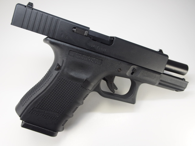 WE G19 Gen.4 GBB BK （グロック19 ガスブローバックガンシリーズ）