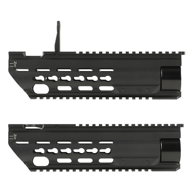 Airsoft Artisan G27K 10inchハンドガード (VFC/UMAREX HK417 AEG・GBB) BK