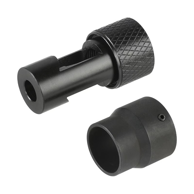 Airsoft Artisan AAC M4-2000タイプサイレンサー/51Tハイダーセット BK