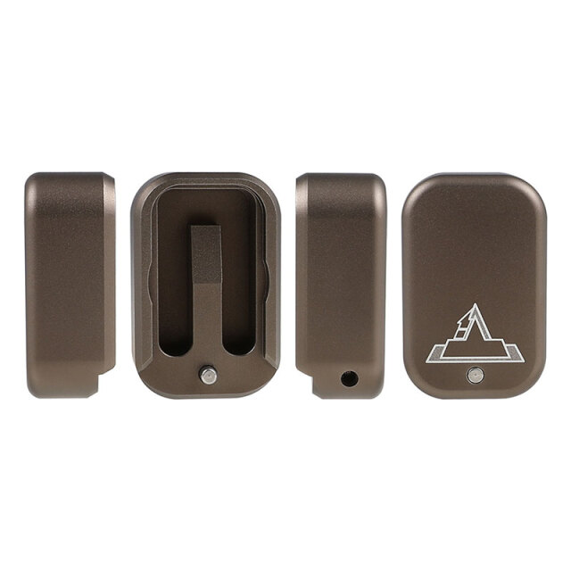 C&C Tac TTIスタイルマガジンベースパッド Short (東京マルイグロック