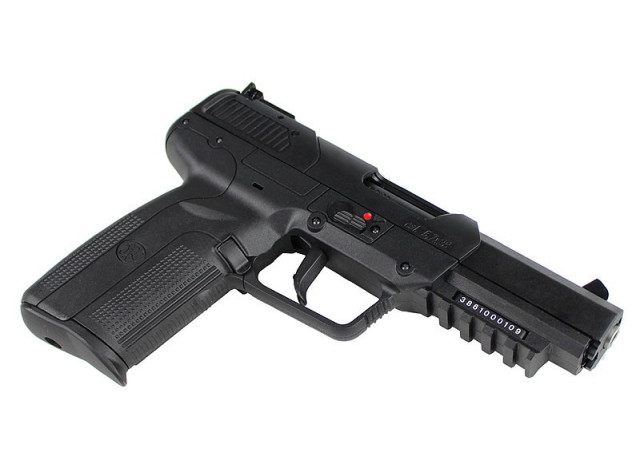 CyberGun FN5-7 Tactical ガスブローバックピストル BK