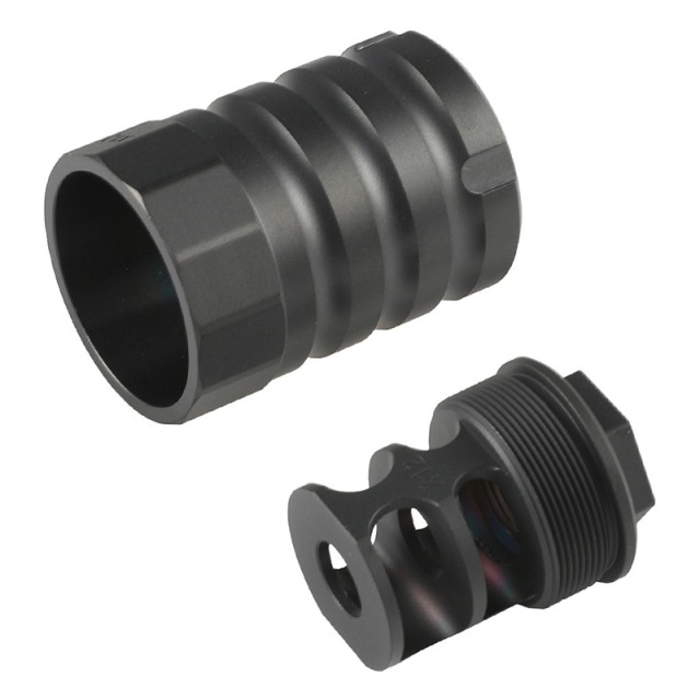 RGW JMAC X12タイプ フラッシュハイダー&ブラストシールド (14mm逆ネジ）