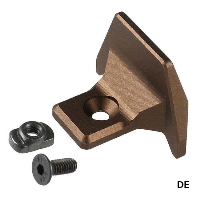 RGW Railscales QTRスタイル ハンドストップ (M-LOK対応) (BK / DE)