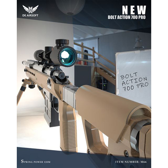 ☆送料無料☆Double Eagle Magpul Pro 700 ボルトアクションスナイパー