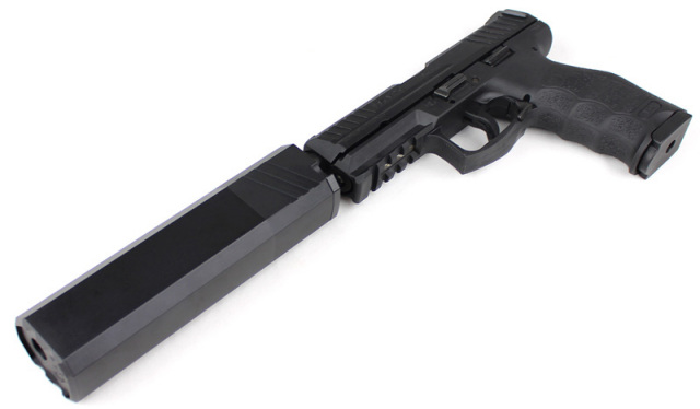 VFC VP9  サイレンサー用バレル 14mm逆 L.A.ホビーショップ / Umarex VP9用14mm逆ネジサイレンサー