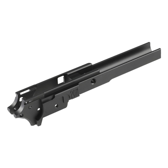 5KU CNCアルミ削り出し 4.3インチ ミドルフレーム Type1 Black (東京