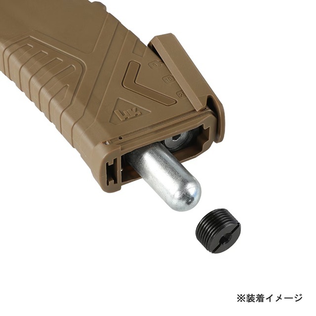 GHK CO2マガジン HK Gen3 PMスタイル HK416 AR M4用 FDE スペア