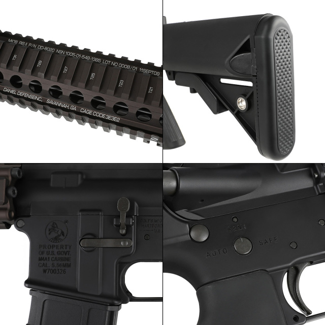 ☆送料無料☆【NPAS】GHK MK18 MOD1 GBBR (Daniel Defense