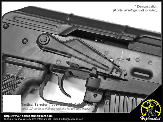 Hephaestus 東京マルイ gbb akm 用 トリガー