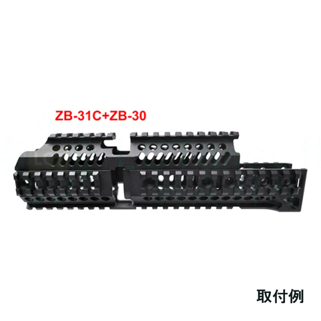 GHK/LCT用 Zenit B30+B31 ハンドガード (DE) LCT Zenit B-31Cタイプ アッパーハンドガード