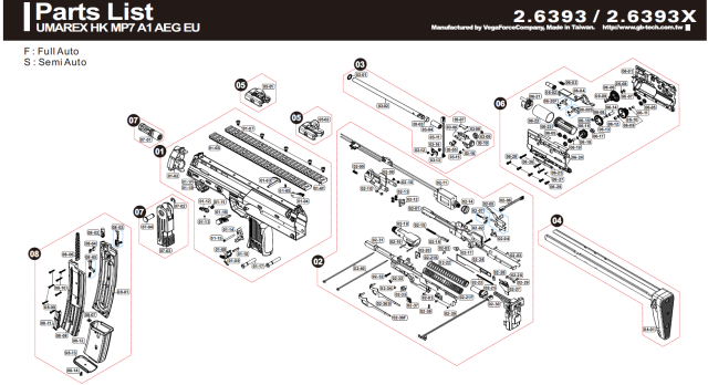 CRUSADER VFC/Umarex MP5GBB用フロントサイト/Steel