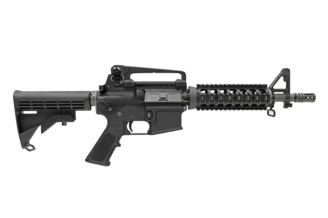 ☆送料無料☆【LV2カスタム】WE M4 CQB GBB BK（オープンボルト