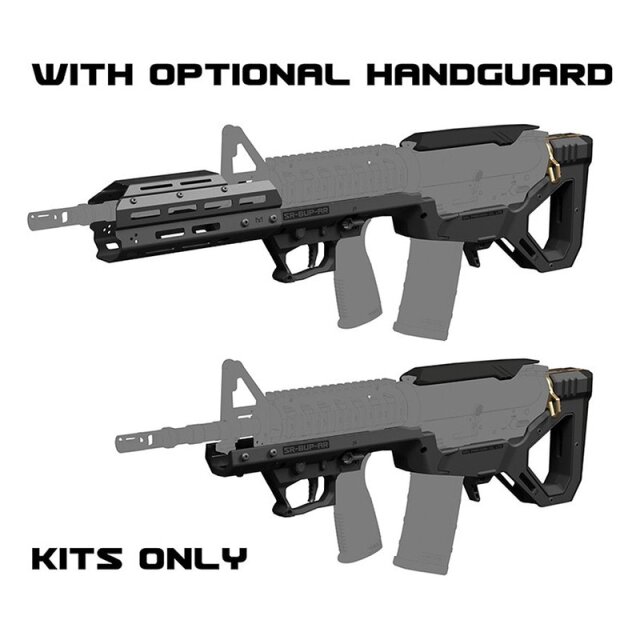 SAR、SR、AR15枚まとめ売り ☆送料無料☆SRU PRECISION SARB-15/AR15 ブルパップシャーシ