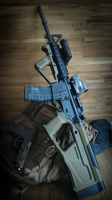 SRU SRQ AEG AR Advancedキット TAN