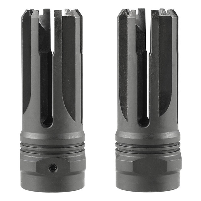 ノーブランド SI Venomタイプ スチールフラッシュハイダー (14mm逆ネジ)