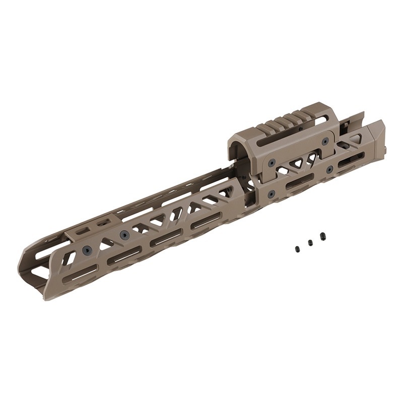 Airsoft Monster KPYK CRCタイプ AKMハンドガード セラコート仕様 (東京マルイ/LCT/GHK) TAN