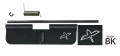 BJ TAC Forward Controls Designタイプ アルミダストカバー 東京マルイ M4 MWS対応 各色