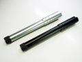 Lakeタイプ アルミアウターバレル(正ネジ14mm) マルイ MEU GBB対応(BK/SV)