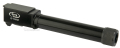 DETONATOR Storm Lakeタイプ アルミアウターバレル BK 東京マルイ G19用  （14mm正ネジ）