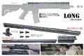 T8/CGS PRIタイプ 20mm トップレールセット T8 Mk12 (SPR) GBBシリーズ対応 【ショート/ロング】