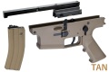 WE SCAR-L V3 アップグレード コンバージョンキット 【BK/TAN】