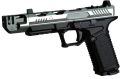 EMG STRIKE INDUSTRIES ARK17 GBB ハンドガン（Mass Driver Compモデル） Dual Silver