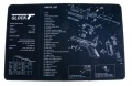 ノーブランド メンテナンスガンマット (M1911/GLOCK)