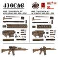 Angry Gun 東京マルイM4MWS用 HK416D コンバージョンキット FDE GBB