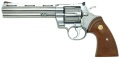 タナカ Colt Python .357Magnum 6inch “R-model” ステンレス・フィニッシュ ガスリボルバー