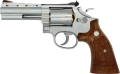 タナカ SMOLT Revolver 4inch Stainless Finish Ver.3 Square butt モデルガン