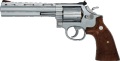 タナカ SMOLT Revolver 6inch Stainless Finish Ver.3 Square butt モデルガン