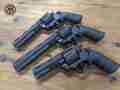 マルシン(Marushin) COLT ANACONDA Real Ｘ-Cartridge AB/HW BK (HOGUEタイプグリップ)