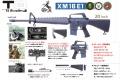 T8/CGS COLT.603/XM16E1 20inchバレル ガスブローバックライフル（マルイMWSマガジン互換）