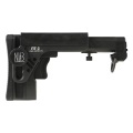 5KU Zenit PT-3タイプ テレスコピックフォールディングストック (LCT/GHK/CYMA) BK