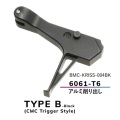 Bow Master アルミカスタムトリガー BK KRYTAC Kriss Vector GBB対応 【Type A/B/C】