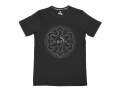 B&T TEXTIL Tシャツ/Slim Fit/メタルキーリング付き (Black)