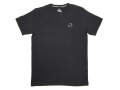 B&T TEXTIL Tシャツ/Straight Cut 02/メタルキーリング付き (Black)